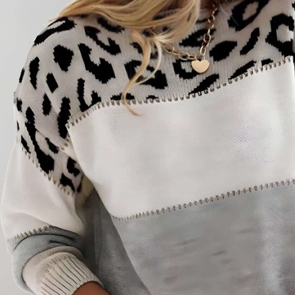 NOUVEAU RICHE Ēden | Damen Eleganter Strickpullover - Feinstrick Pullover mit V-Ausschnitt