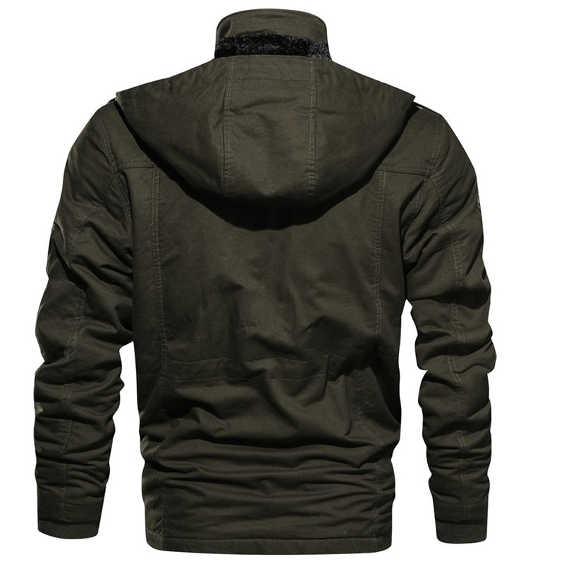 NOUVEAU RICHE Wasserdichte Jacke Stilvolle Neutrale Farben Bequeme Passform