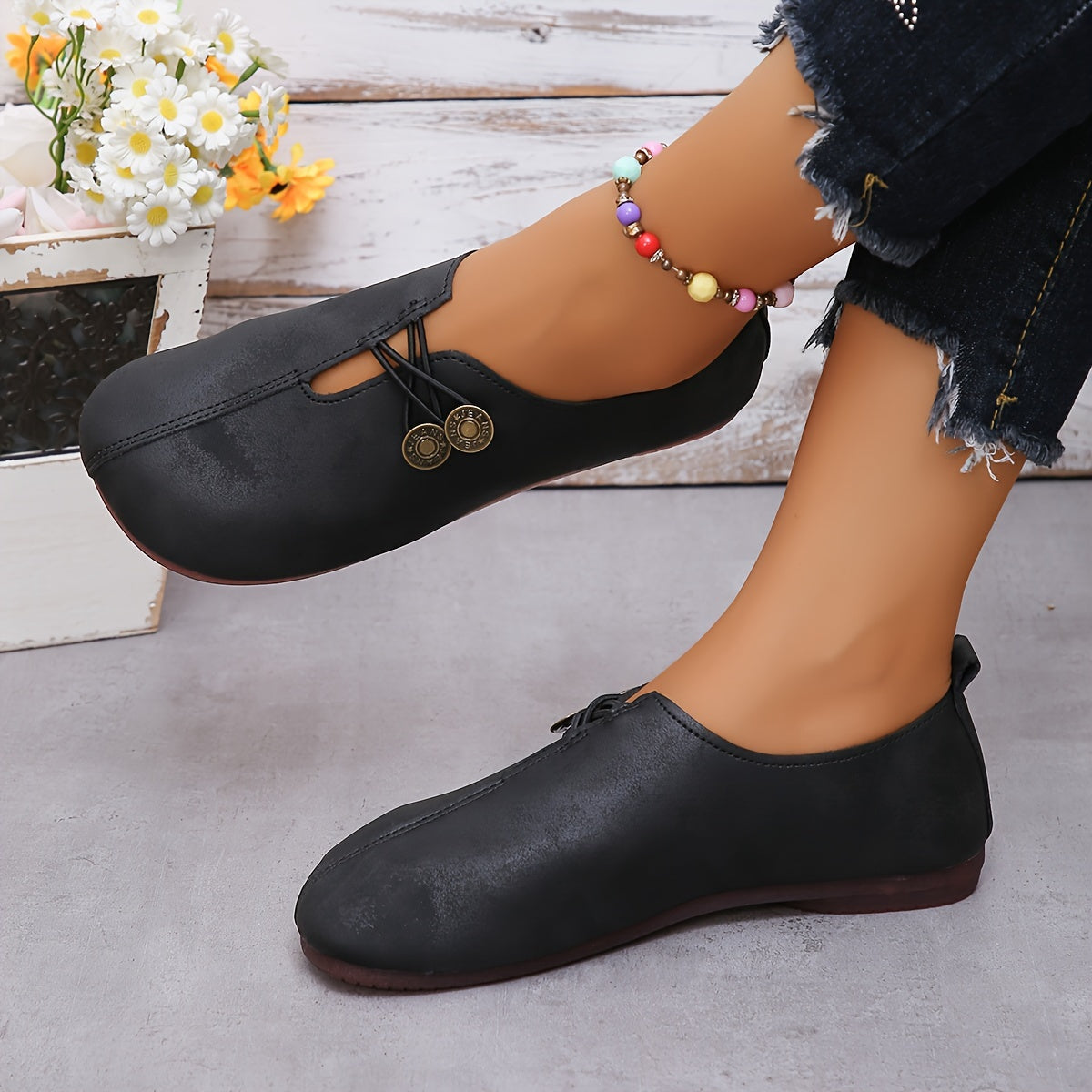 NOUVEAU RICHE Loafer Damen Wildleder Handgefertigt Bequeme Passform