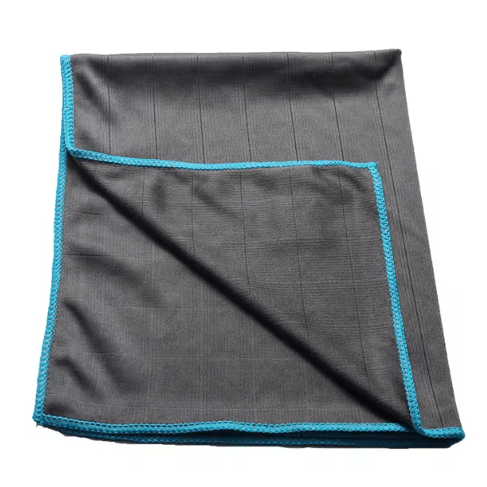 NOUVEAU RICHE Chiffon Reinigungstuch Kohlenstofffasern Oberflächen Blau