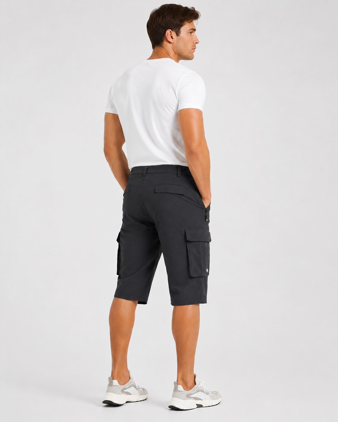 NOUVEAU RICHE Cova | Stretch-Cargohose für Herren
