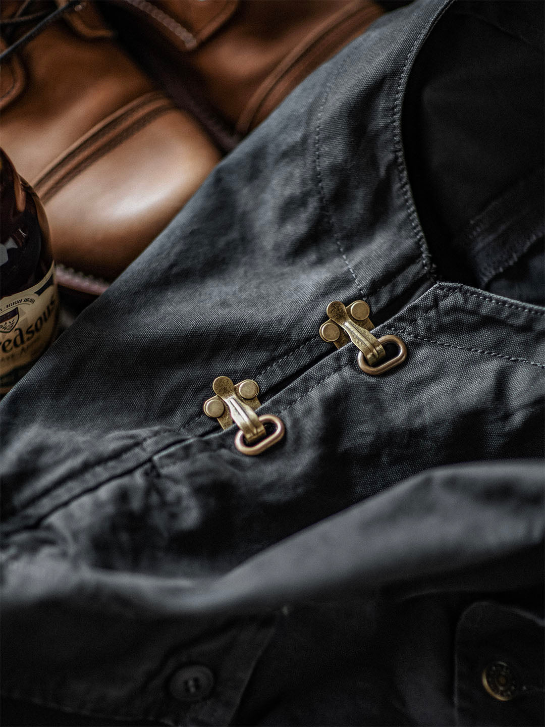 NOUVEAU RICHE Carver Canvas-Latzhose Robuste Und Funktionale Arbeitskleidung Für Handwerker Und Outdoor-Aktivitäten