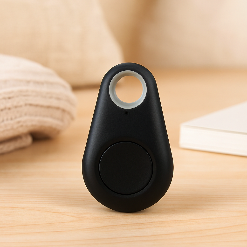 NOUVEAU RICHE Mini-Bluetooth-Tracker für Kinder – Mini-Tracking-Gerät für Haustiere und Kinder Schwarz