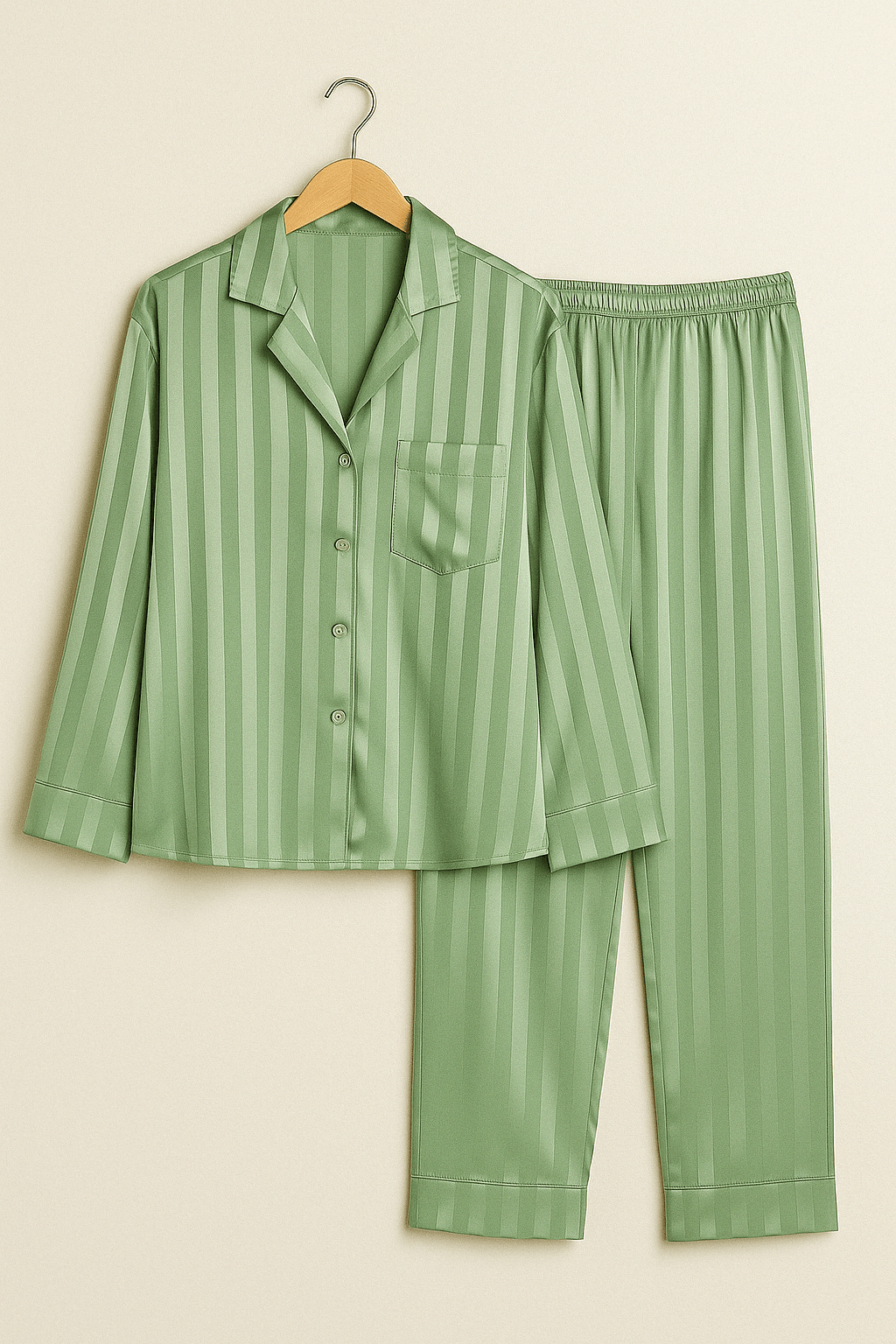 Christabel Gestreiftes Pyjama-Set 3