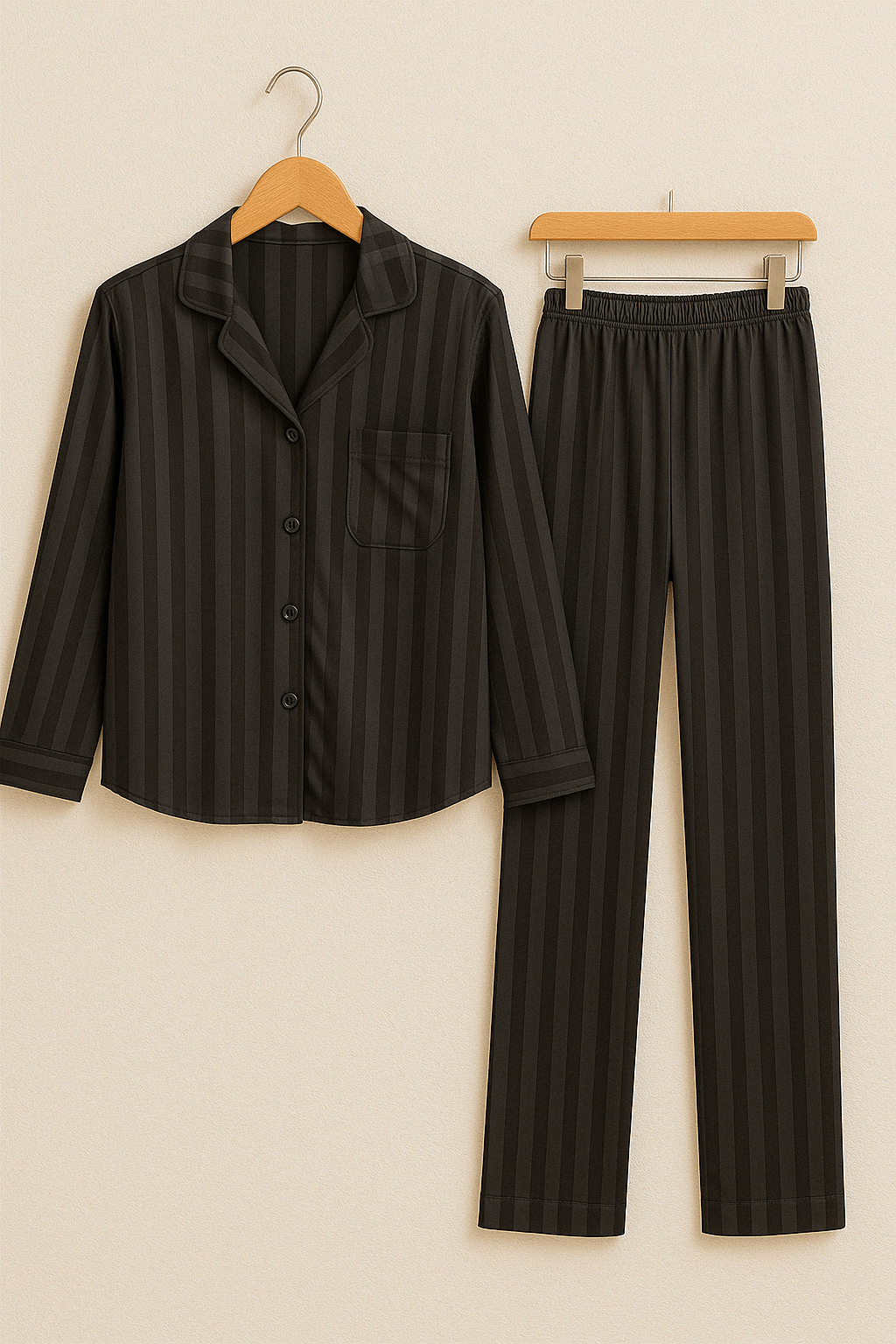 Christabel Gestreiftes Pyjama-Set 7