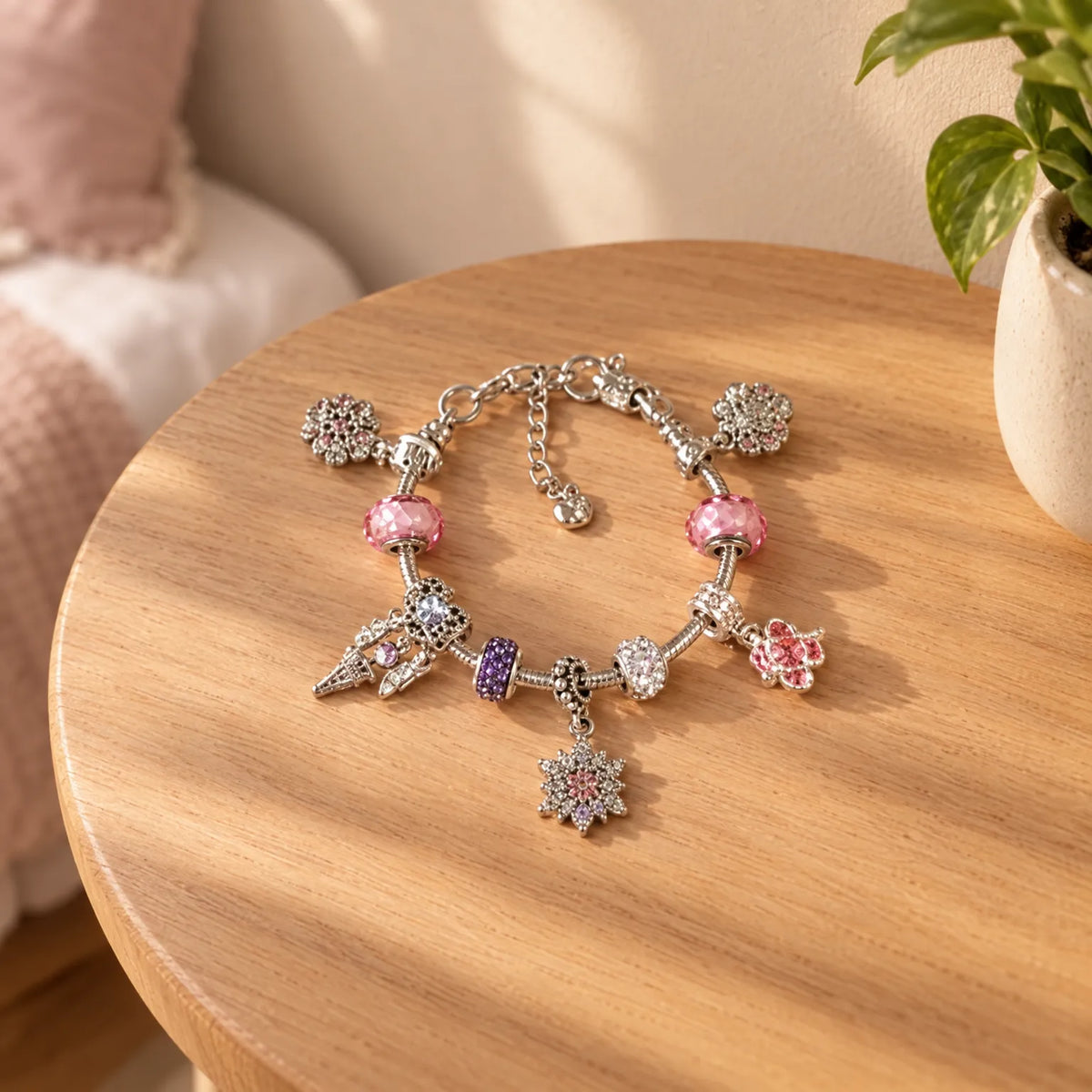 Weihnachts-Adventskalender mit Charms