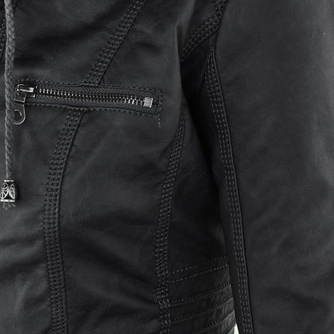 NOUVEAU RICHE Damen Wetterfester Damen Jacke Mit Kapuze Alltagsbegleiter