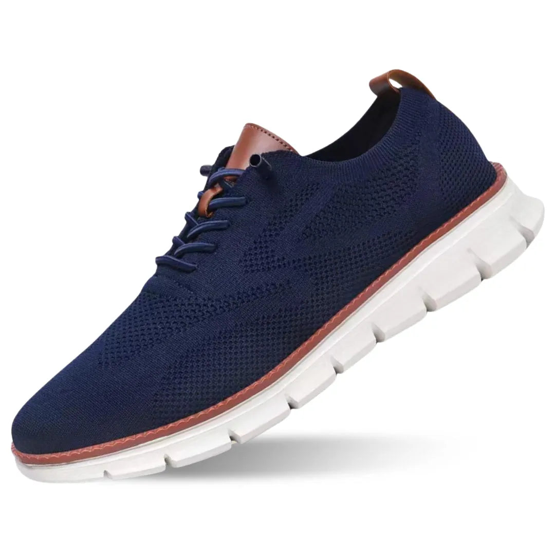 NOUVEAU RICHE Sneaker Herren Atmungsaktiv Leicht Alltagsbegleiter Komfort Blau