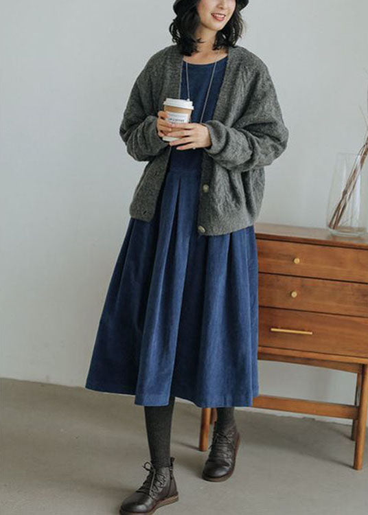 NOUVEAU RICHE Cord Kleid Emilia für Herbst und Winter mit Modernem Design und Klassischem Charme für Stilvolle Anlässe und Alltagsmode