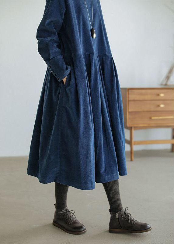 NOUVEAU RICHE Cord Kleid Emilia für Herbst und Winter mit Modernem Design und Klassischem Charme für Stilvolle Anlässe und Alltagsmode