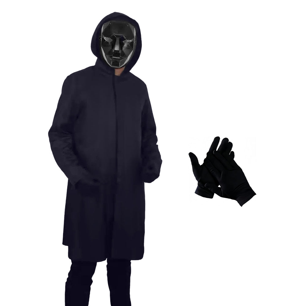 NOUVEAU RICHE Cosplay Frontmann Kostüm Polyester Outfit Handschuhe Kinderspielkostüm