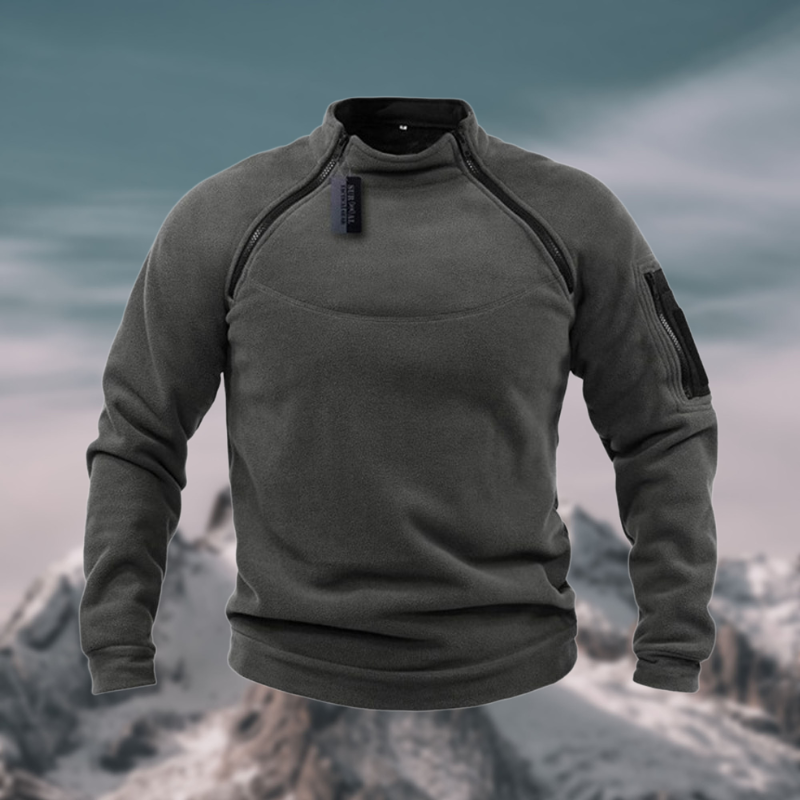 NOUVEAU RICHE Winddichter & Taktischer Herren Fleece Pullover