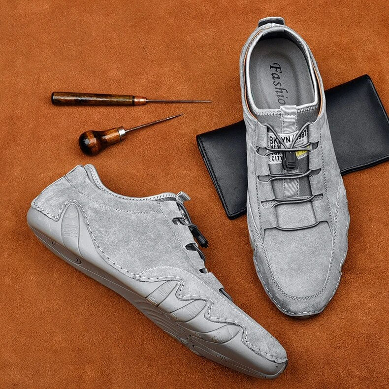 NOUVEAU RICHE Loafer Herren Lederschuhe Echtes Leder Komfort Bequem