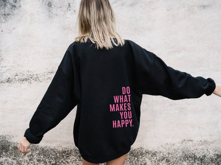 NOUVEAU RICHE Damen Hoodie Mit Lockere Passform Aus Weicher Baumwollmischung Und Kapuze Mit Kordelzug Für Freizeitkleidung Schwarz