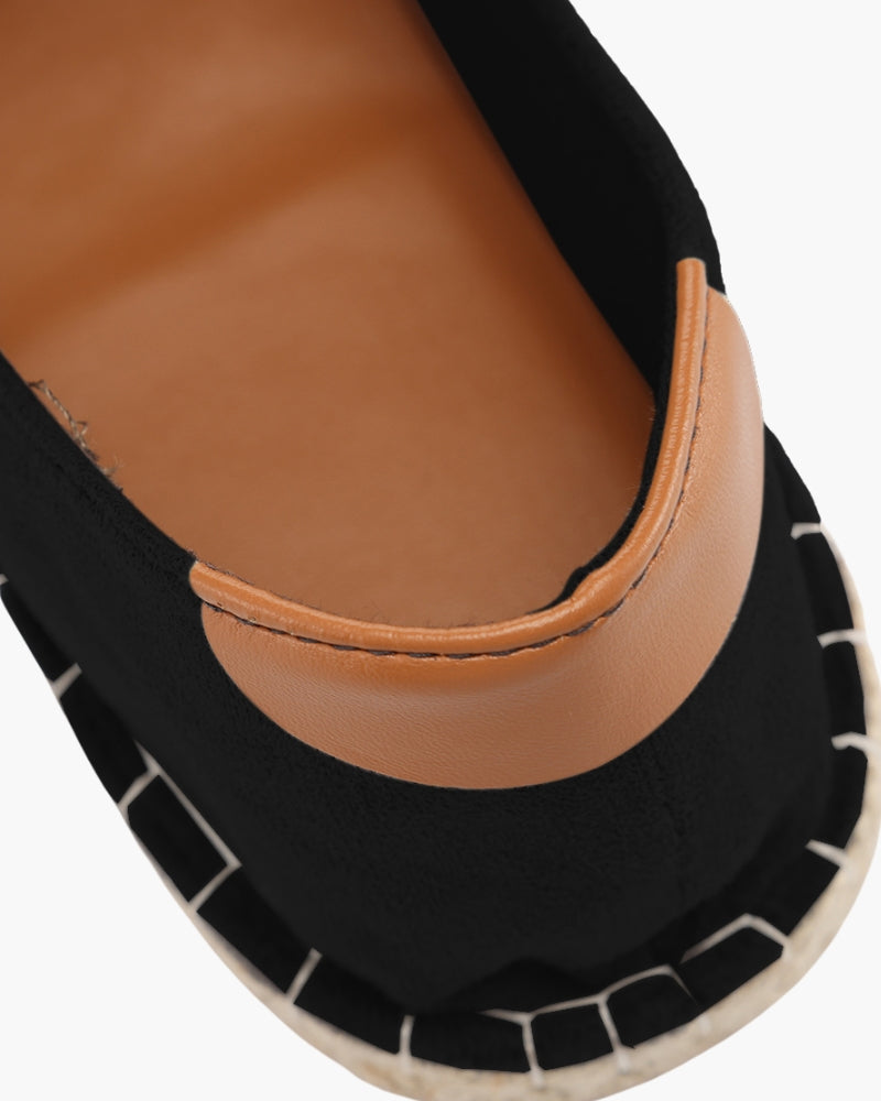 NOUVEAU RICHE Herren Espadrilles Baumwolle mit Juteumwickelter Sohle