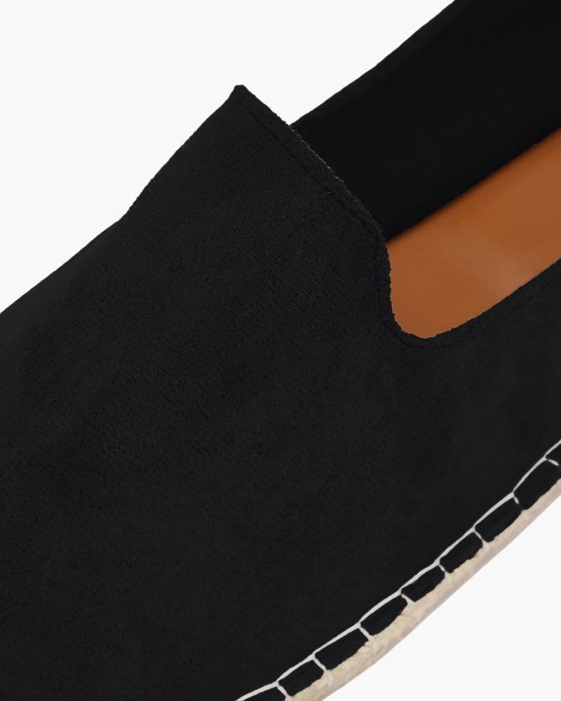 NOUVEAU RICHE Herren Espadrilles Baumwolle mit Juteumwickelter Sohle
