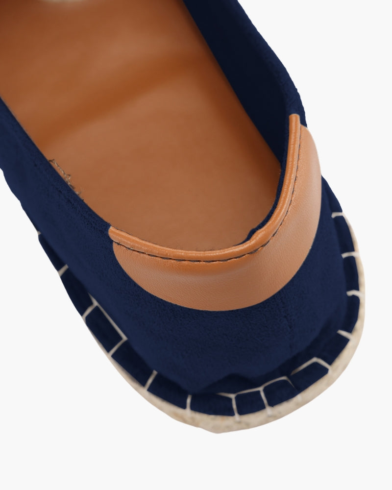 NOUVEAU RICHE Herren Espadrilles Baumwolle mit Juteumwickelter Sohle