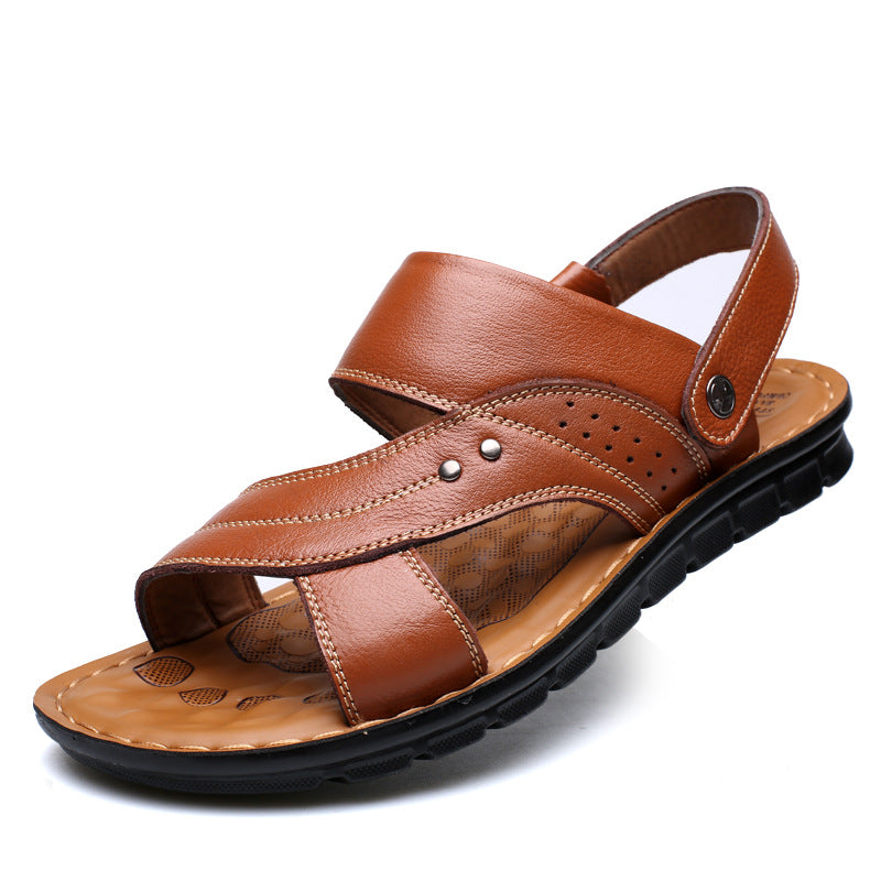 NOUVEAU RICHE Damen Sommersandalen – Fersenriemen & Rutschfeste Profilsohle Gelb
