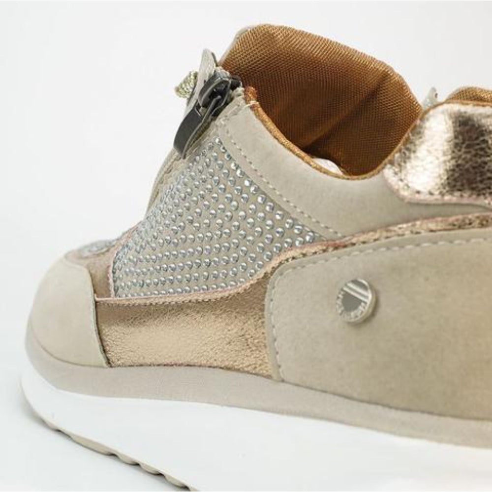 NOUVEAU RICHE Damen-Schnürschuhe – Modernes Design & praktischer Seitenreißverschluss