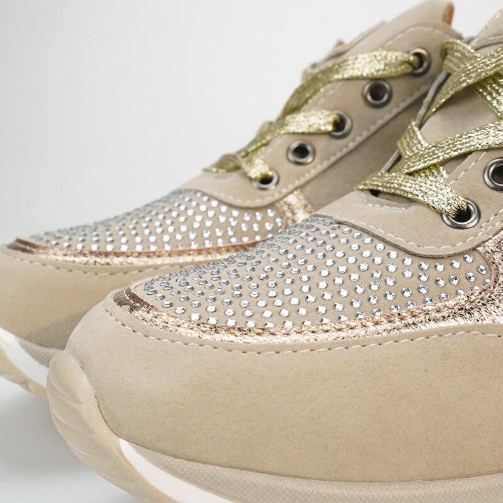 NOUVEAU RICHE Damen-Schnürschuhe – Modernes Design & praktischer Seitenreißverschluss