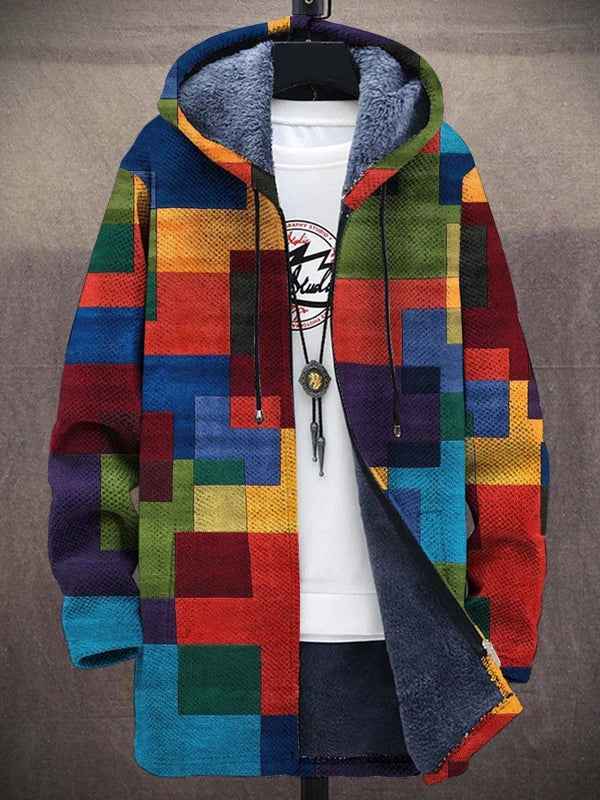 Zahara | Eleganter Kunst-Inspirierter Cardigan für Damen - Luxuriöser Statement Strickcardigan mit Künstlerischem Muster & Weicher Haptik