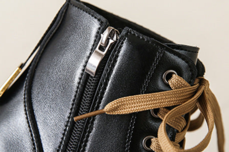 Flōre | Women's Boots | Side Zipper Round Toe