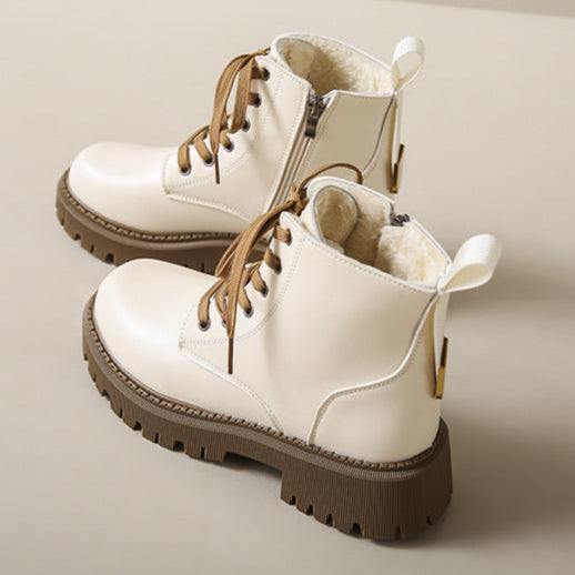Flōre | Women's Boots | Side Zipper Round Toe