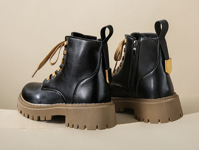 Flōre | Women's Boots | Side Zipper Round Toe