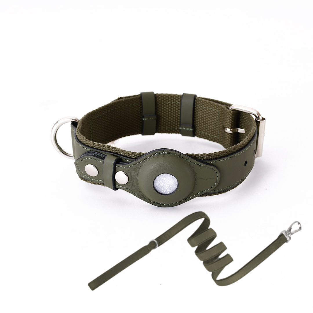 NOUVEAU RICHE GPS-Hundehalsband mit weltweitem Tracking ohne Abonnement – GPS Tracker Hund mit App, 3 Grössen, 5 Farben