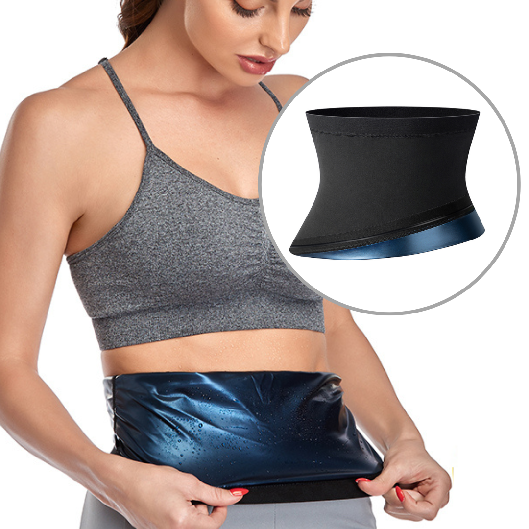 NOUVEAU RICHE Taillenformer mit Sauna-Effekt – Neopren Schwitzgürtel & Bauchgürtel, Shapewear für Training und Alltag, S–3XL – ThermoShape Pro 2XL-3XL