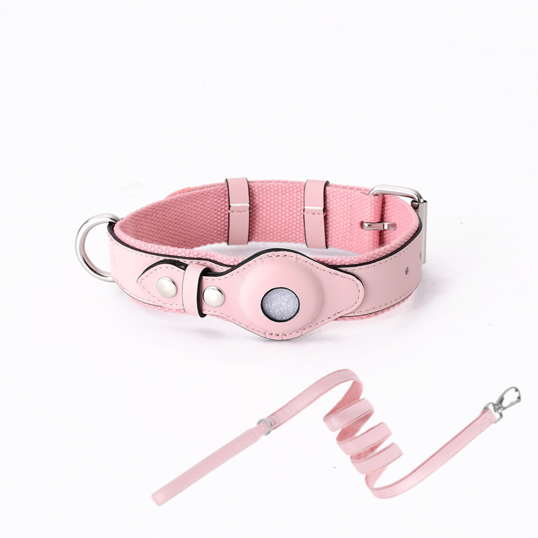 NOUVEAU RICHE GPS-Hundehalsband mit weltweitem Tracking ohne Abonnement – GPS Tracker Hund mit App, 3 Grössen, 5 Farben
