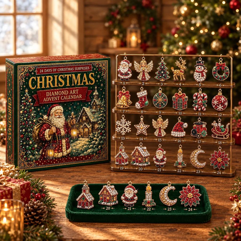 Adventskalender mit Diamond Art