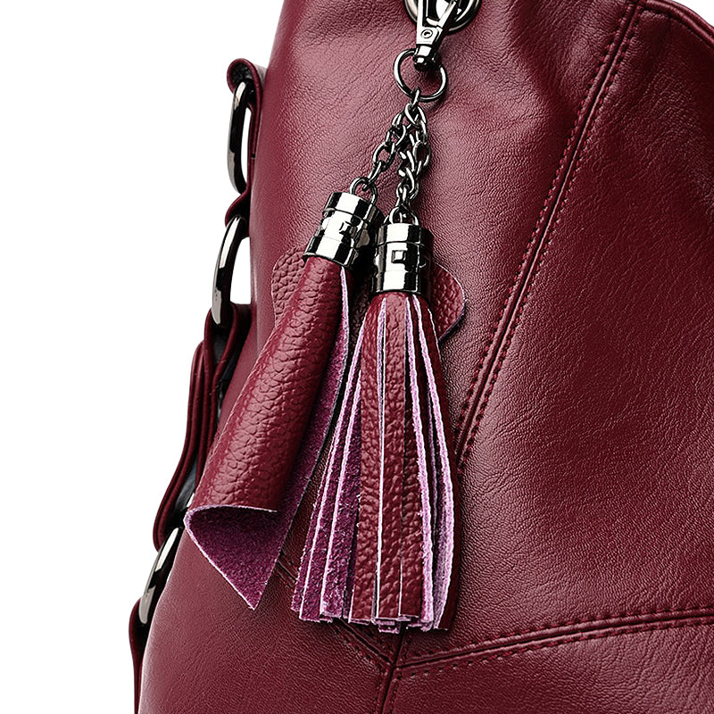 NOUVEAU RICHE Schwarze Handtasche Aus Hochwertigem Veganem Leder Mit Umhängefunktion Stilvoll Und Funktional Für Jeden Anlass