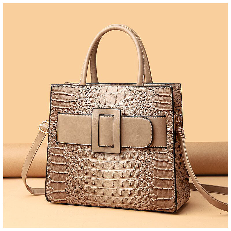 NOUVEAU RICHE Melbourne Handtasche Aus Hochwertigem Veganem Leder Mittelgroße Tragetasche Mit Weichem Innenfutter Ideal Für Stilvolle Outfits