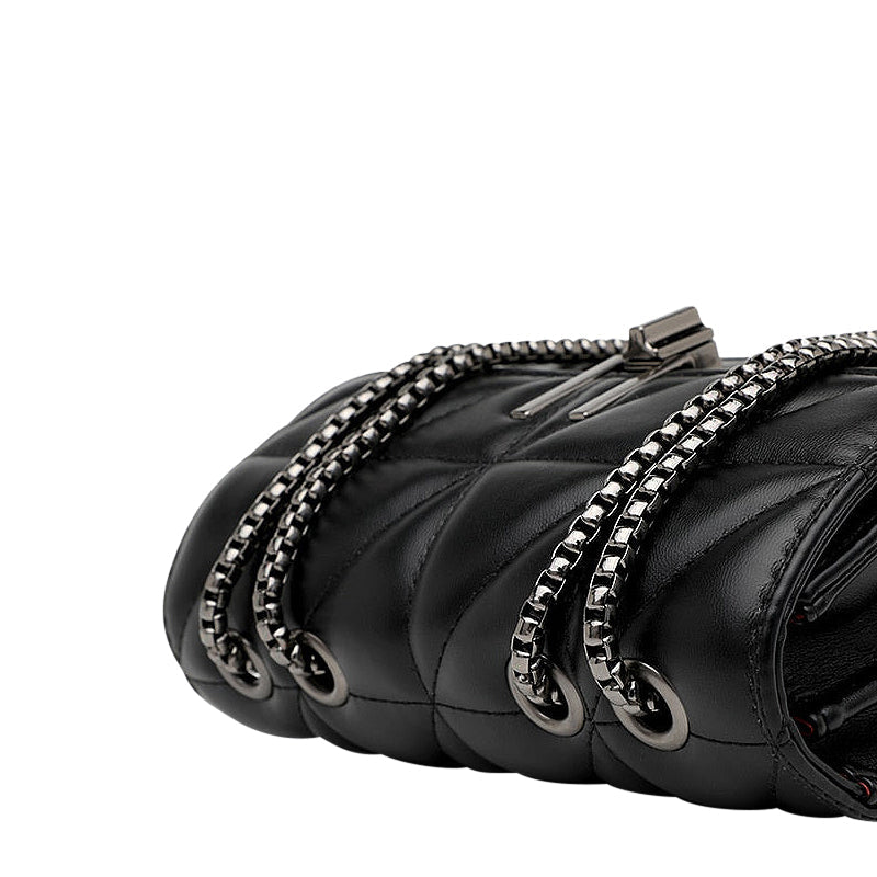 NOUVEAU RICHE Schwarze Crossbody Tasche Aus Hochwertigem Veganem Leder Mit Weichem Innenfutter Stilvolles Und Funktionales Accessoire