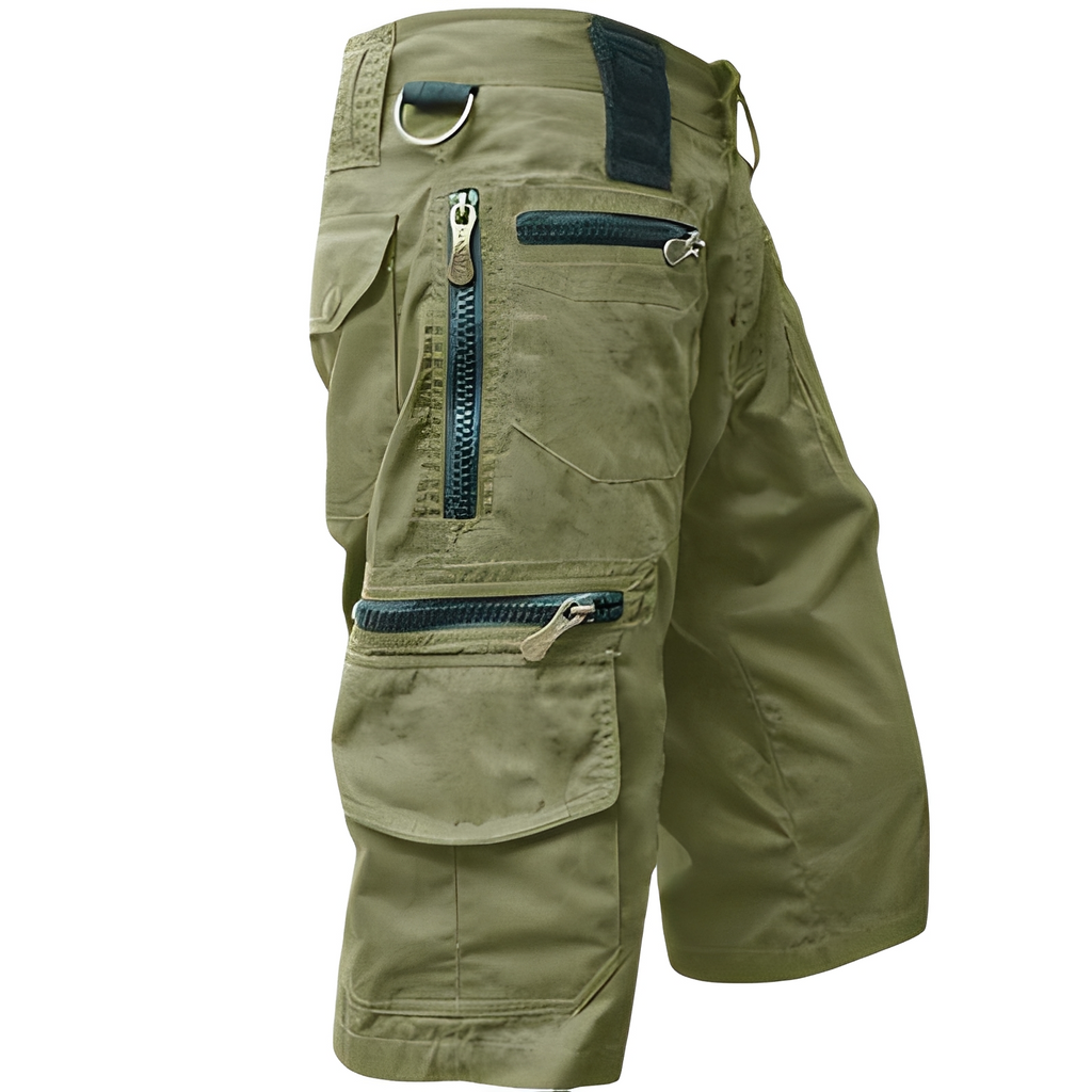 NOUVEAU RICHE Ranches | Herren-Sommerhose – Atmungsaktives Material, maximaler Komfort & moderne Lässigkeit Grün