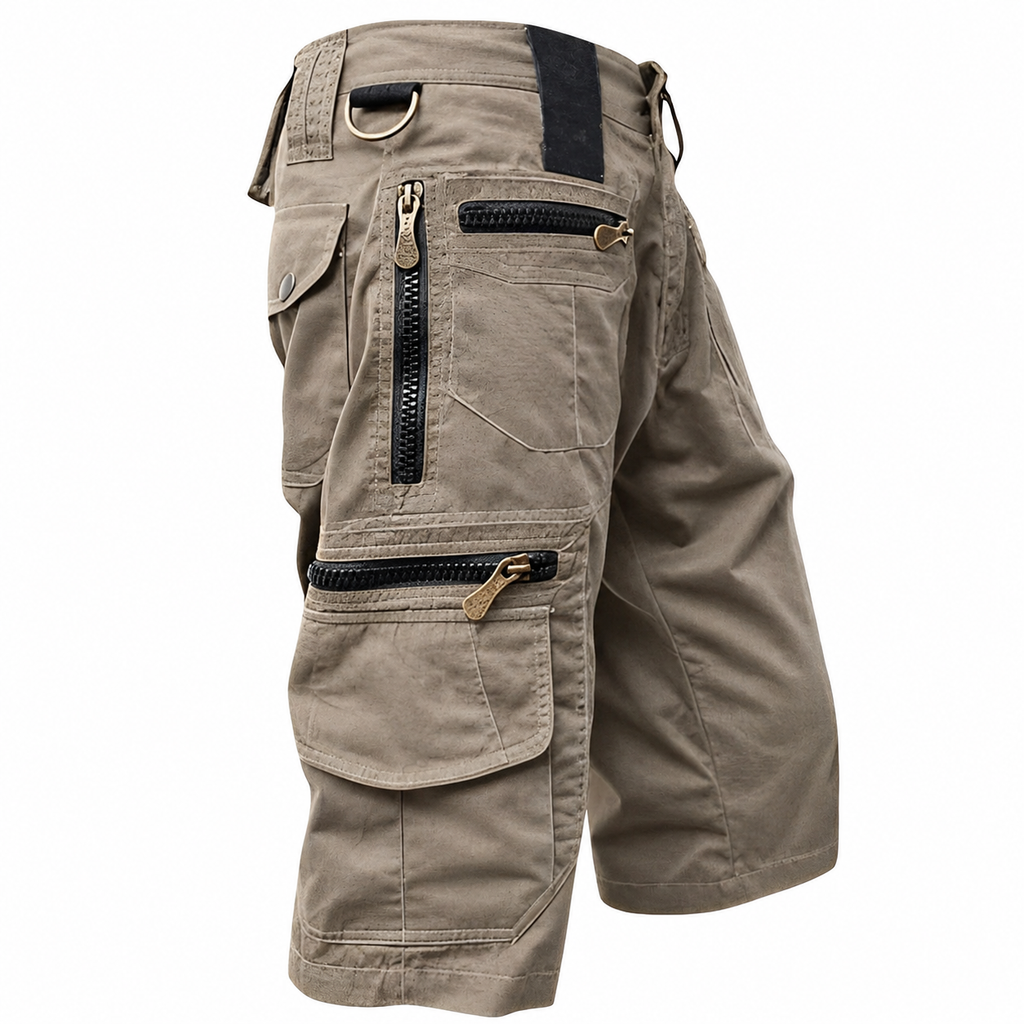 NOUVEAU RICHE Ranches | Herren-Sommerhose – Atmungsaktives Material, maximaler Komfort & moderne Lässigkeit Hellbraun