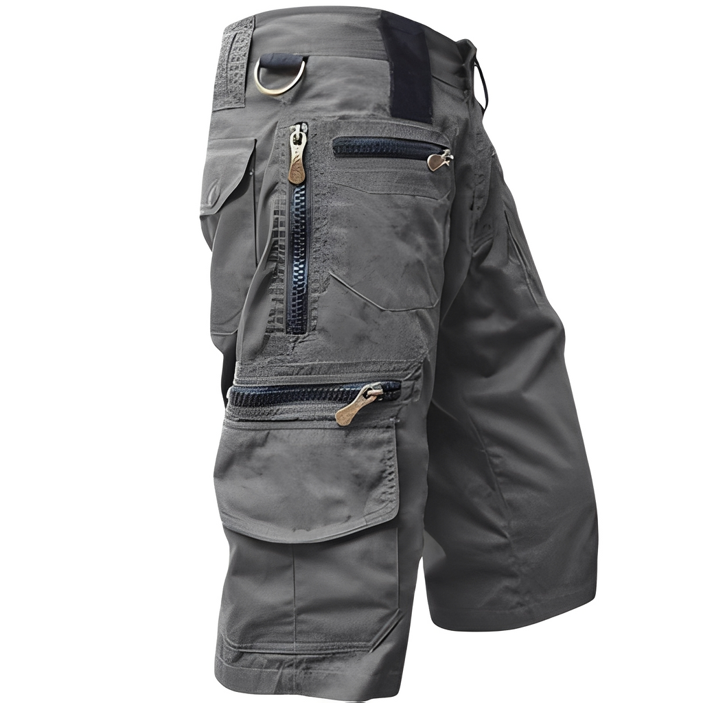 NOUVEAU RICHE Ranches | Herren-Sommerhose – Atmungsaktives Material, maximaler Komfort & moderne Lässigkeit Grau