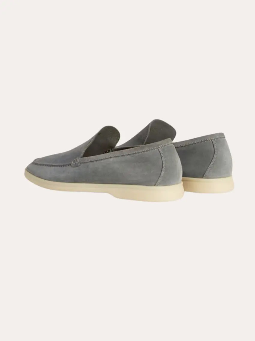 NOUVEAU RICHE Herren Loafer Dunkelgrau Größe 42 Wildleder