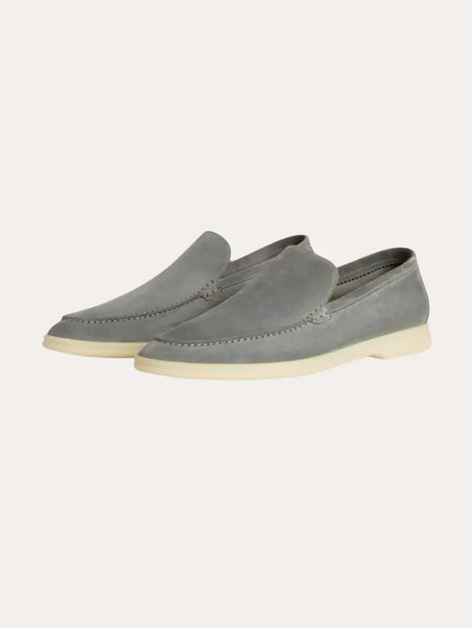 Herren Loafer Dunkelgrau Größe 42 Wildleder-1