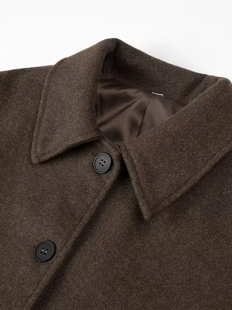 NOUVEAU RICHE Doppelseitige Wollmischjacke für Zeitlose Eleganz und Wärme als Must-Have für Ihre Garderobe