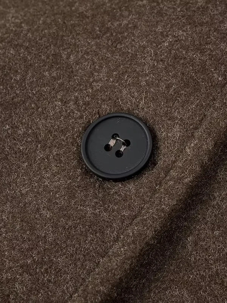 NOUVEAU RICHE Doppelseitige Wollmischjacke für Zeitlose Eleganz und Wärme als Must-Have für Ihre Garderobe