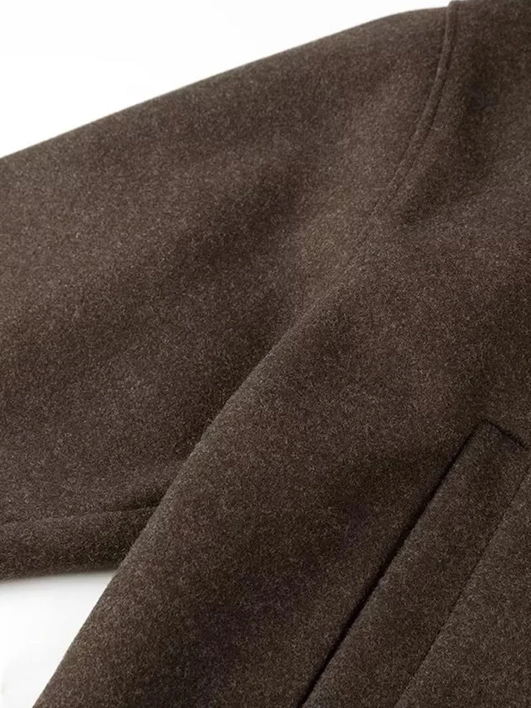 NOUVEAU RICHE Doppelseitige Wollmischjacke für Zeitlose Eleganz und Wärme als Must-Have für Ihre Garderobe