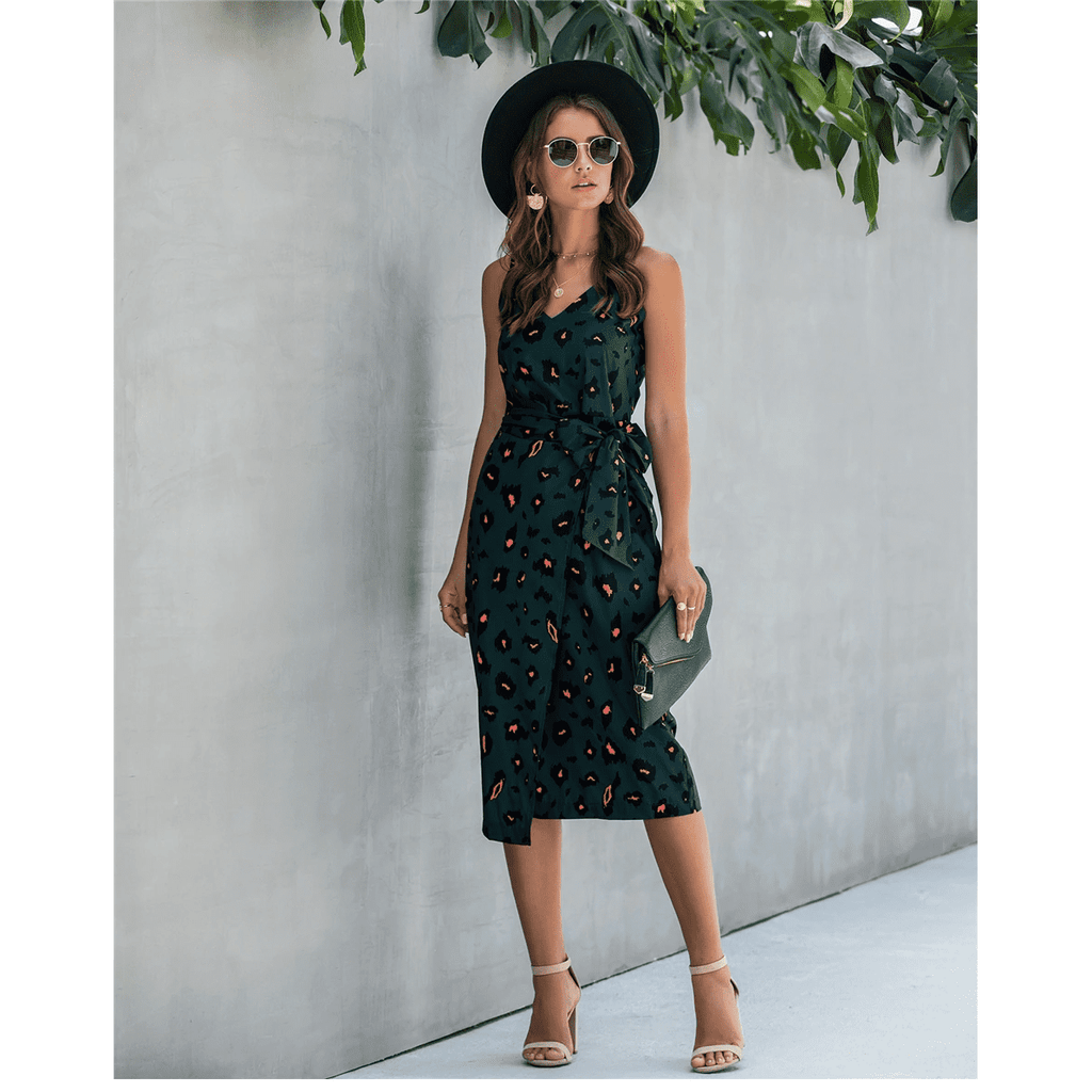 NOUVEAU RICHE Dunkles Langes Bohème Kleid Für Romantisches Abendessen