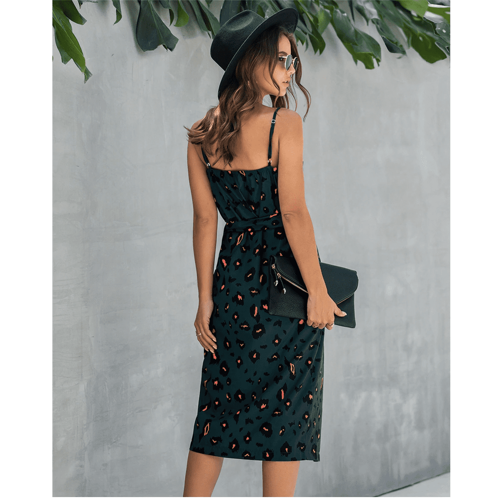 NOUVEAU RICHE Dunkles Langes Bohème Kleid Für Romantisches Abendessen
