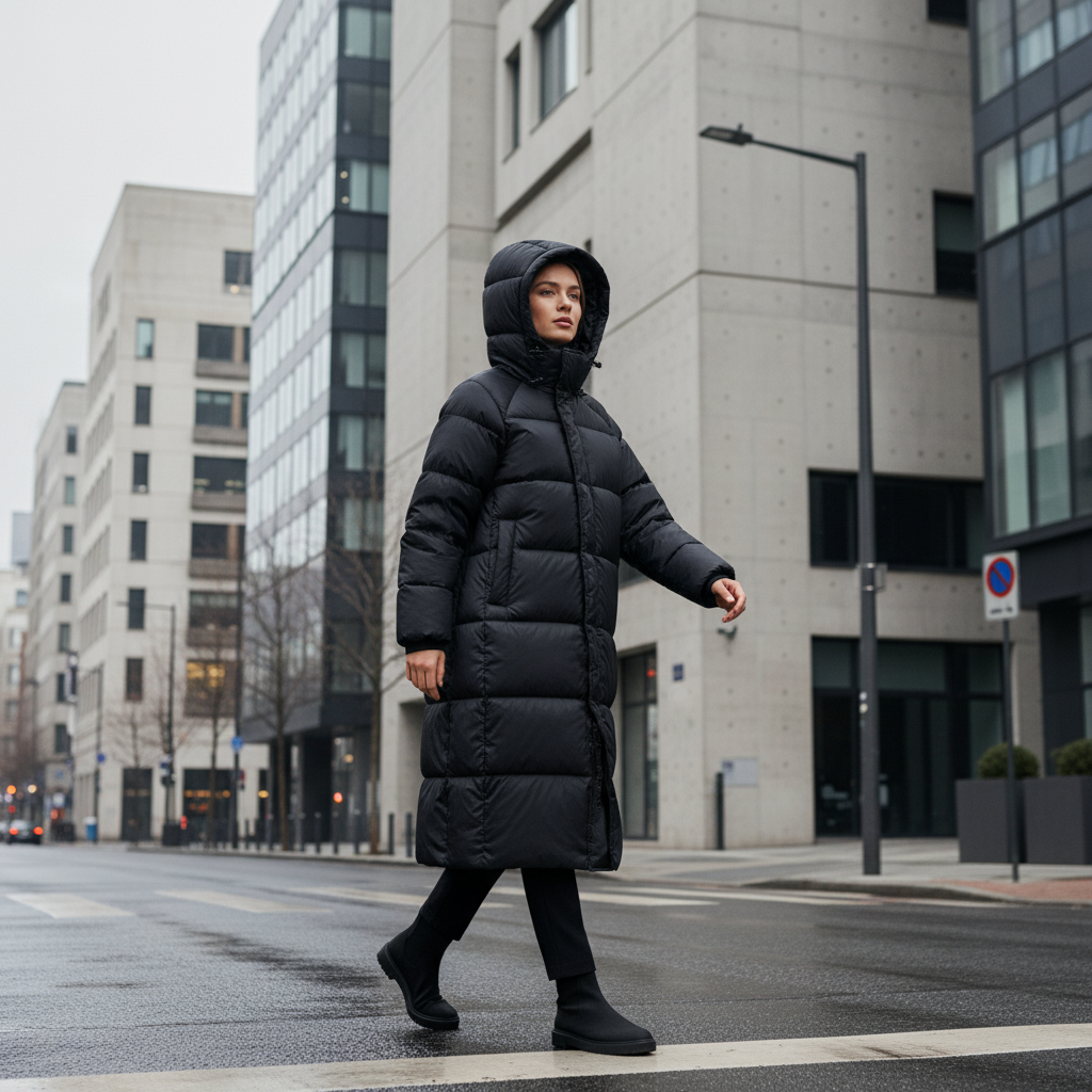 Daunenjacke Wasserdicht Damen Winter Wärme Optimal Leicht