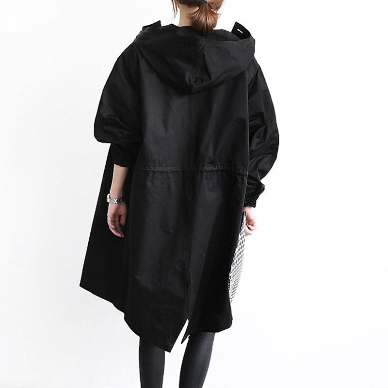 NOUVEAU RICHE Wasserabweisender Eleganter Damen Trenchcoat Regenfest