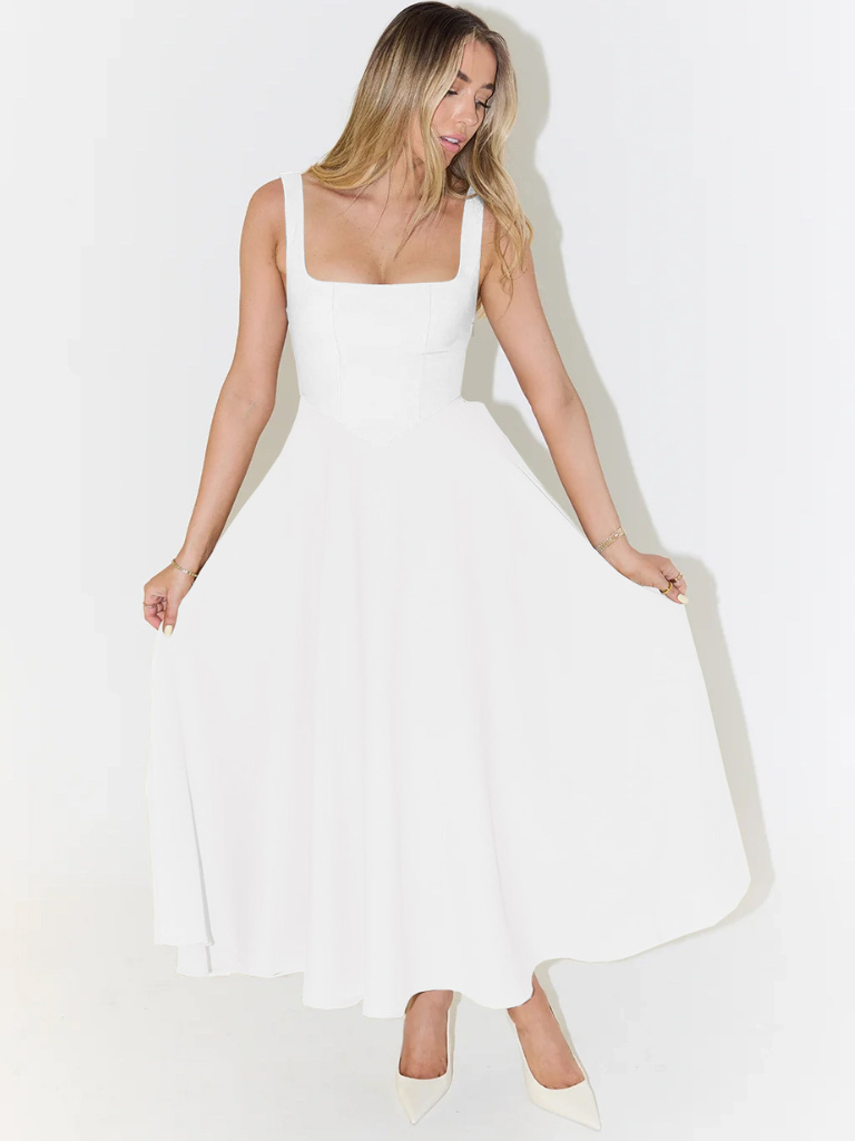 NOUVEAU RICHE Elegantes A Linien Kleid Für Stilvolle Sommer Anlässe