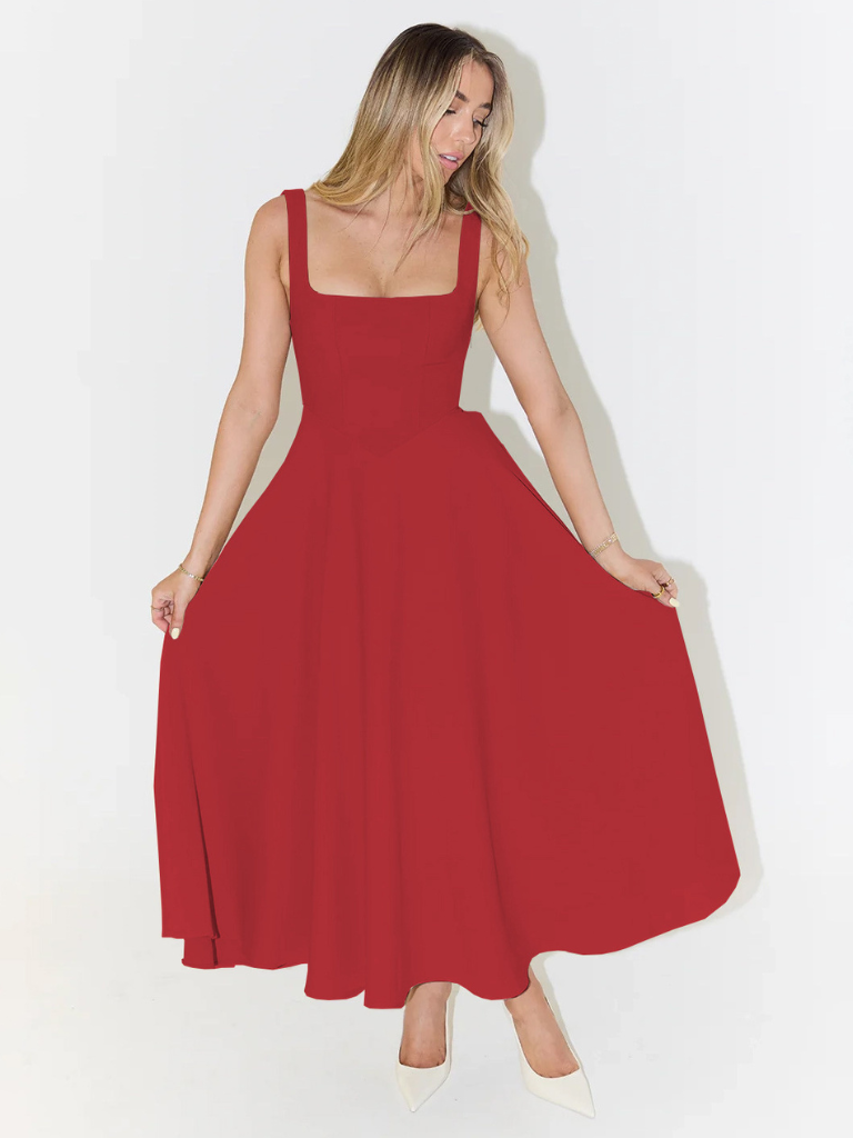 NOUVEAU RICHE Elegantes A Linien Kleid Für Stilvolle Sommer Anlässe