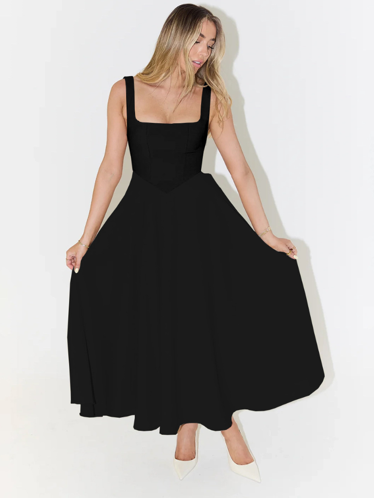 NOUVEAU RICHE Elegantes A Linien Kleid Für Stilvolle Sommer Anlässe